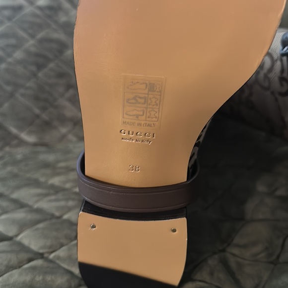 Gucci Knee-high Boots With Harness Euro size 38/US 8 Brown GG canvas Bo… - Picture 5 of 7